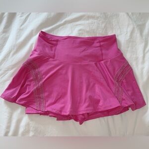 Free People Pleats and Thank You skirt- pink